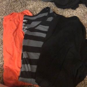 Maternity. Long sleeve thinner old navy tops.